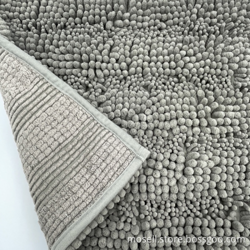 Water Absorbing Quick Dry Chenille Bathmats